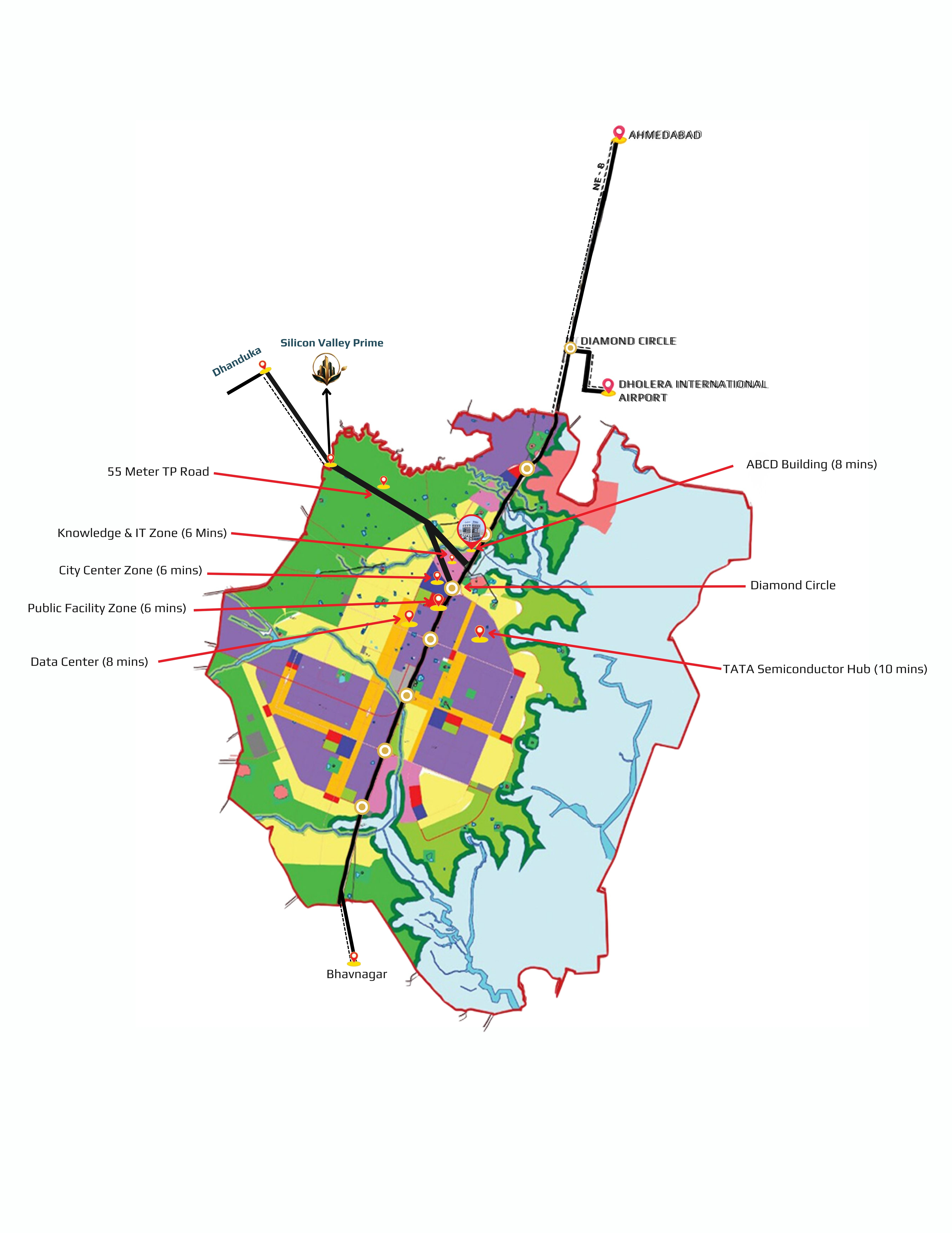 Dholera SIR Location
